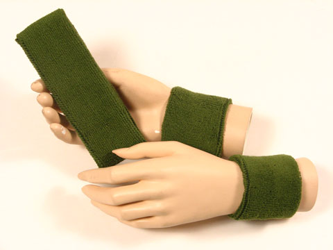 Terry wristband